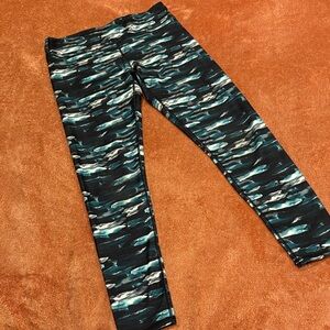 Fabletics Multicolor Patterned Leggings